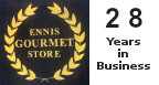 28 years in business Gourmet Store